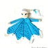 Crochet Lovey Pattern Elsa Frozen 