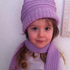 Girl's scarf and hat