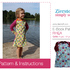 RHEAs dress / shirt pattern, American neckline, sizes 110-152 / 5-12 yrs.