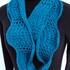 Infinity Cowl mit Pfauenmuster