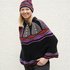 Cape / Poncho "Art Deco" knitting pattern