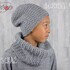 Cute as a button Slouchy Beanie & Loopschal