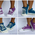 Quick and Easy knitting pattern - shoes "Sport" Size UK: 3.5-5,  Size US: 6-7.