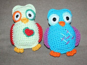 Owl, crochet pattern