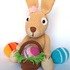 Easter Bunny with Easter Eggs Crochet Pattern