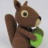 Squirell Dinky Amigurumi Crochet Pattern 