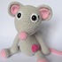 Mouse Tili in Love Amigurumi Crochet Pattern