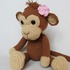 Sweet Monkey Julie Amigurumi Crochet Pattern