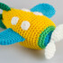 Amigurumi Doll Airplane Crochet Pattern Stuffed Toy