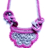 Crochet Pattern Two Colors Necklace