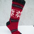 Socken mit Norwegerstern für Gr. 42