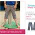 MATTIs trouser pattern, sizes 110-152 (5-12 yrs.) – several lengths possible