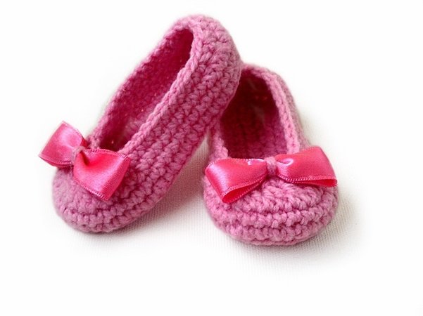 crochet booties for baby girl