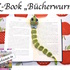 E-Book "Bücherwurm" Lesezeichen