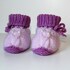 Strickanleitung Baby-Schuhe, Booties, Baby-Stiefelchen Eule, Sohlenlänge 10,5 cm