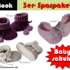 Sparpaket No.1 "Babyschuhe" 3 Häkelanleitungen