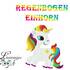 Stickdatei Regenbogen-Einhorn für den 10 x 10 Rahmen