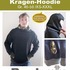 Egon Kragen Pullover, Hoodie Sweater Sweatshirt Nähanleitung mit Schnittmuster Hoody Männer Unisex Gr. XS-XXXL