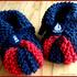 Strickanleitung für maritime Babyschuhe | Hamburg - Babyschühchen für Mädchen