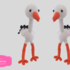 Stork crochet pattern