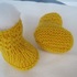 Strickanleitung Babyschuhe ohne Nadelspiel- von 0-6 Monate tragbar, ideal für Anfänger