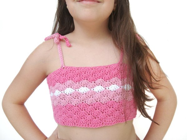 crochet top for girl
