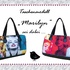 Nähanleitung und Schnittmuster: Handtasche bowlingbag "Marilyn"