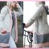 Jacke Stricken - Strickanleitung - Strickjacke Cardigan Gr. 34 - 38 - mit Kapuze und Taschen