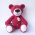 Bear with Heart amigurumi crochet pattern. DIY handmade toy.