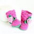 Babystiefel "Rose garden", Gr. 0-12 M.