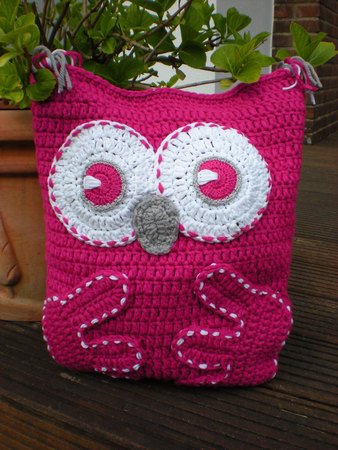 Red Heart Crochet Owl Pillow Pattern