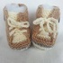 Strickanleitung Babyschuhe Turnschuhe, von 2-9 Monate tragbar, ohne Nadelspiel!