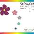 Stickdatei "Blumen / Blumenmeer" Pes Format (Deco, Brother, Babylock) 