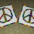 Peace Sign Potholders PDF Pattern