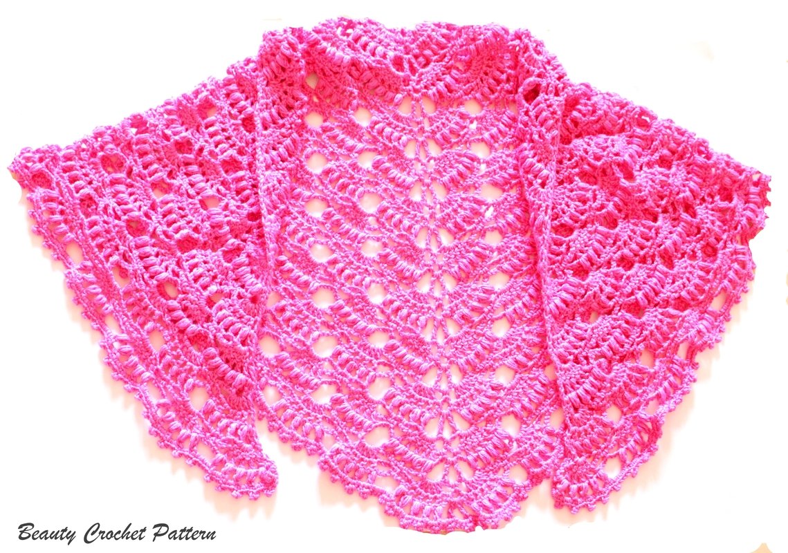 Summer Shawl Crochet Pattern - Photos and pictures