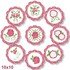 Crochet Roses 10x10 ith Stickdatei