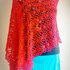 Spring and Summer Easy Crochet Women Wrap Pattern, Shawl, Scarf, US and UK standard included