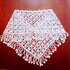 Triangular Shawl Pattern, Easy Crochet Scarf, Lacy Wrap Pattern