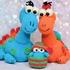 The Dino Family - Crochet Pattern