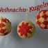 Kugeln Weihnachts-Deko Entrelac