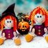 Witch Elvira and the little ghost´s - Crochet Pattern english