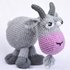 Crochet Pattern Goat 'Zacharias'