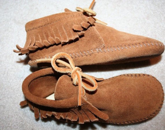 mens ankle high moccasins