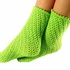 Spiralsocken mit Kettenmuster ohne Ferse stricken Gr. 32-41