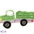 Farm Truck Crochet Applique Pattern