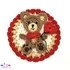 Teddy Bear Crochet Applique Pattern