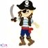 Pirate Crochet Applique Pattern