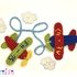 Airplane Crochet Applique Pattern