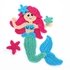 Mermaid Crochet Applique Pattern