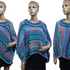 Strickanleitung Poncho blue dream